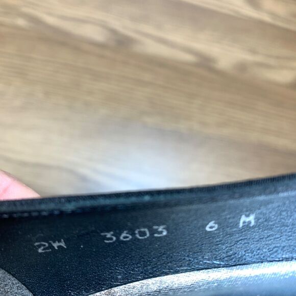 STUART WEITZMAN Womens Size 6M Fabric Pumps Shoes Heel Black - Picture 8 of 10